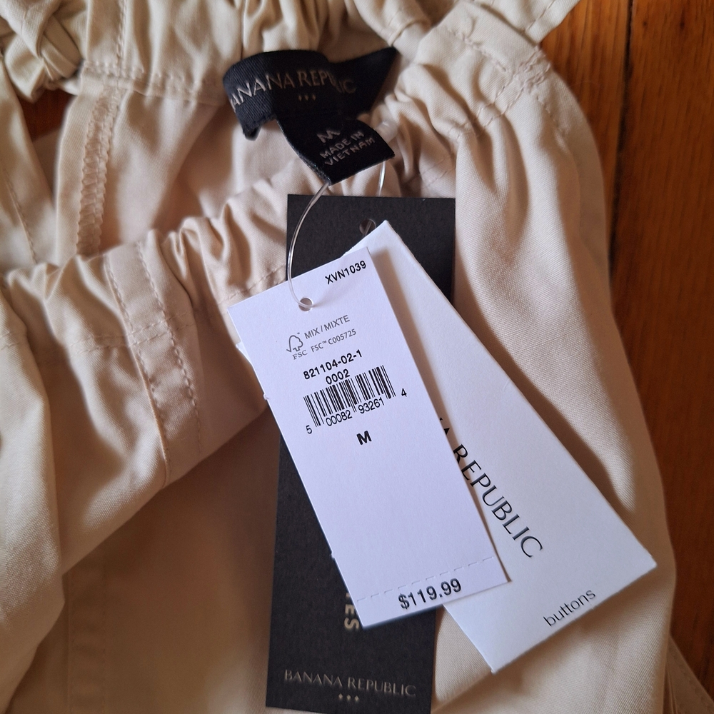Banana Republic Beige Midi Dress - Picture 7 of 8